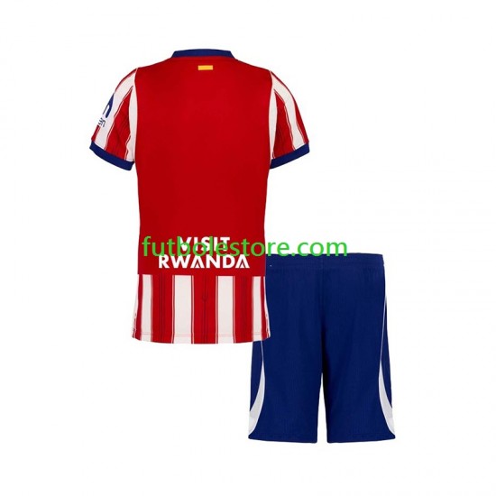 Primera Equipación del Atlético Madrid 2026-2027 Manga Corta para Niño (Camiseta y pantalón)