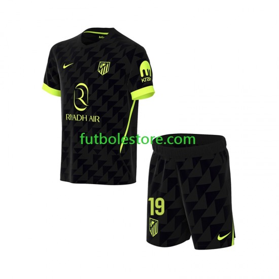 Segunda Equipación del Atlético Madrid Julian Alvarez 19 2026-2027 Manga Corta para Niño (Camiseta y pantalón)