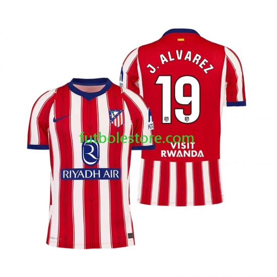 Primera Equipación del Atlético Madrid Julian Alvarez 19 2026-2027 Manga Corta para Hombre