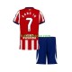 Primera Equipación del Atlético Madrid Lee Kang-in 7 2026-2027 Manga Corta para Niño (Camiseta y pantalón)