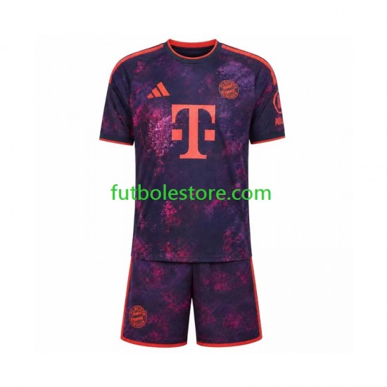 Tercera Equipación del Bayern de Múnich 2026-2027 Manga Corta para Niño (Camiseta y pantalón)