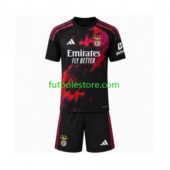 Tercera Equipación del Benfica 2026-2027 Manga Corta para Niño (Camiseta y pantalón)