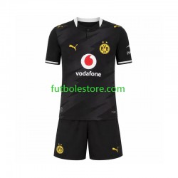Segunda Equipación del Borussia Dortmund 2026-2027 Manga Corta para Niño (Camiseta y pantalón)