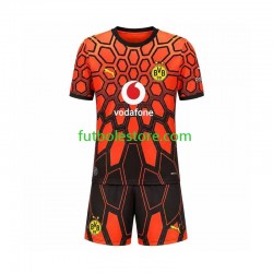 Primera Equipación del Borussia Dortmund Portero 2026-2027 Manga Corta para Niño (Camiseta y pantalón)