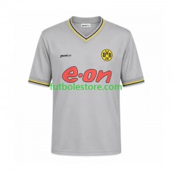 Segunda Equipación del Borussia Dortmund Retro 2002 Manga Corta para Hombre