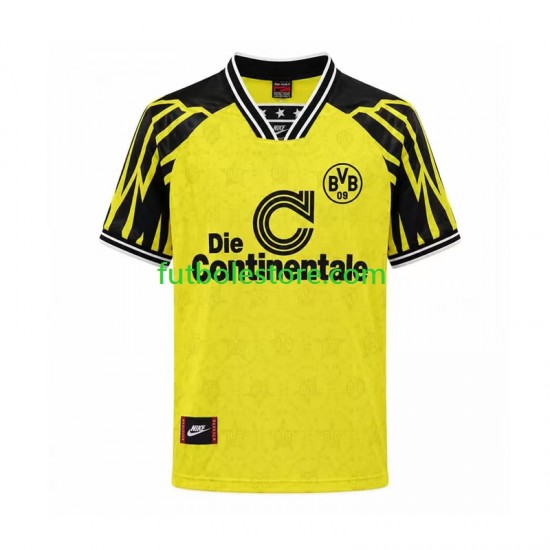 Primera Equipación del Borussia Dortmund Retro 1994 Manga Corta para Hombre