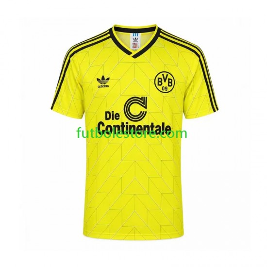 Primera Equipación del Borussia Dortmund Retro 1998 Manga Corta para Hombre
