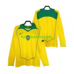 Primera Equipación del Brasil Retro 2004 ML para Hombre