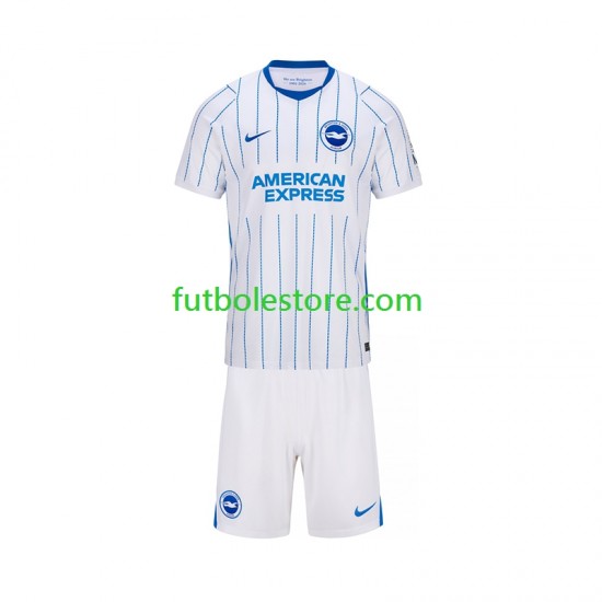 Segunda Equipación del Brighton Hove Albion 2026-2027 Manga Corta para Niño (Camiseta y pantalón)