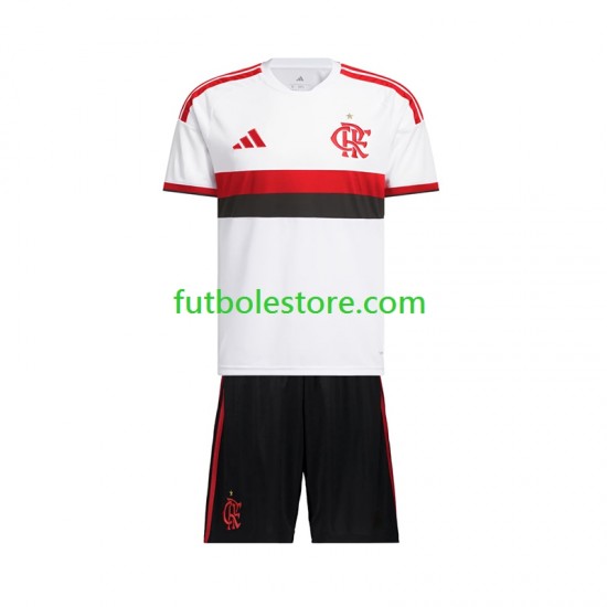 Segunda Equipación del CR Flamengo 2026-2027 Manga Corta para Niño (Camiseta y pantalón)