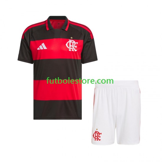 Primera Equipación del CR Flamengo 2026-2027 Manga Corta para Niño (Camiseta y pantalón)