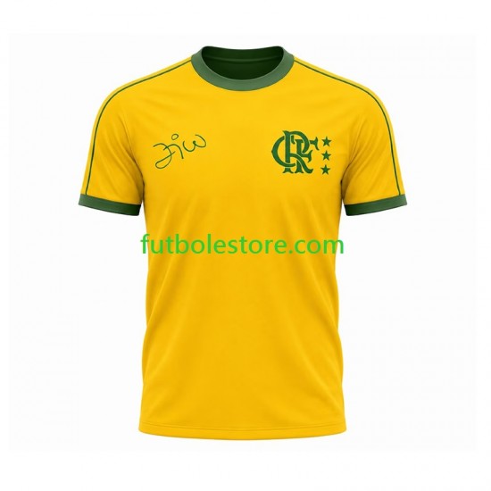Primera Equipación del CR Flamengo Retro Manga Corta para Hombre