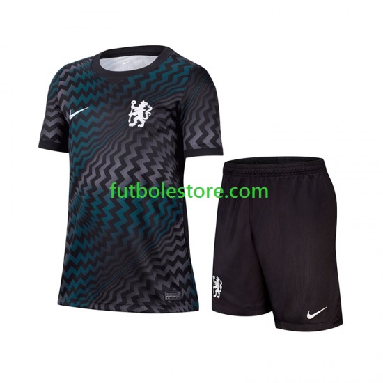 Primera Equipación del Portero Chlesea 2026-2027 Manga Corta para Niño (Camiseta y pantalón)