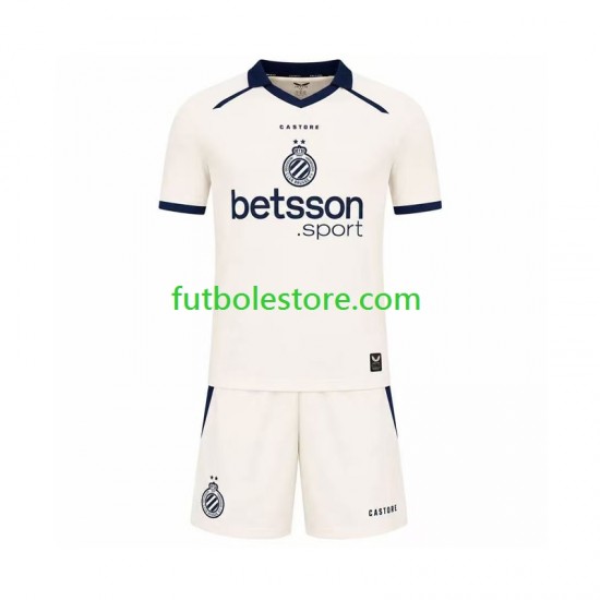 Segunda Equipación del Club Brugge 2026-2027 Manga Corta para Niño (Camiseta y pantalón)