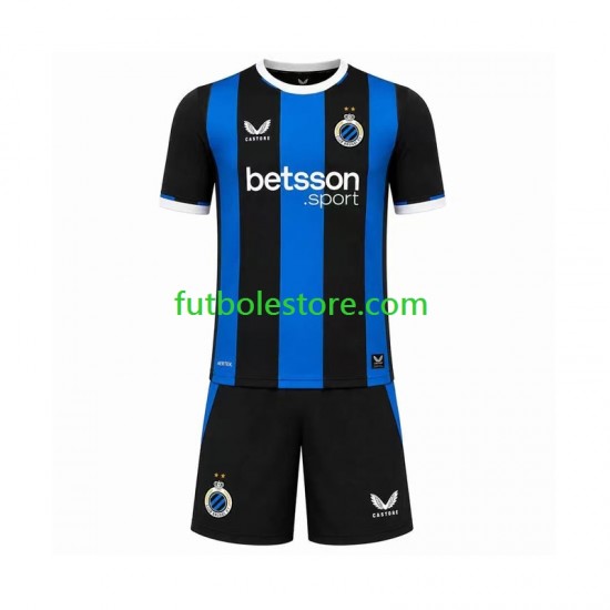 Primera Equipación del Club Brugge 2026-2027 Manga Corta para Niño (Camiseta y pantalón)