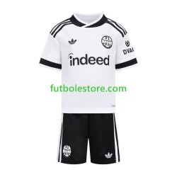 Segunda Equipación del Eintracht Frankfurt 2026-2027 Manga Corta para Niño (Camiseta y pantalón)