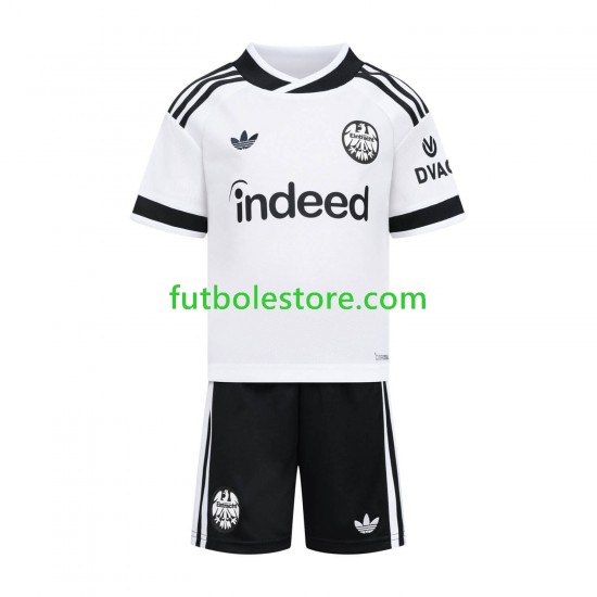 Segunda Equipación del Eintracht Frankfurt 2026-2027 Manga Corta para Niño (Camiseta y pantalón)