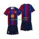 Primera Equipación del FC Barcelona 2026-2027 Manga Corta para Niño (Camiseta y pantalón)