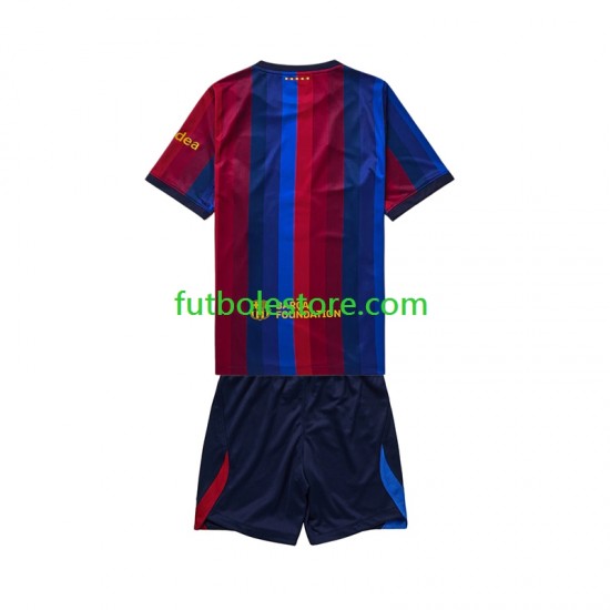 Primera Equipación del FC Barcelona 2026-2027 Manga Corta para Niño (Camiseta y pantalón)