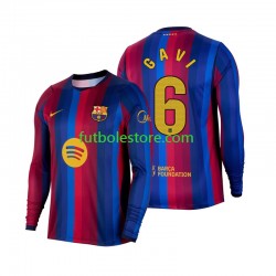 Primera Equipación del FC Barcelona Gavi 6 2026-2027 ML para Hombre