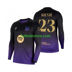 Segunda Equipación del FC Barcelona Jules Kounde 23 2026-2027 ML para Hombre