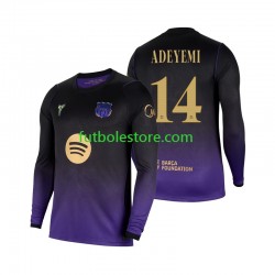 Segunda Equipación del FC Barcelona Karim Adeyemi 14 2026-2027 ML para Hombre