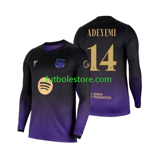 Segunda Equipación del FC Barcelona Karim Adeyemi 14 2026-2027 ML para Hombre