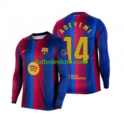 Primera Equipación del FC Barcelona Karim Adeyemi 14 2026-2027 ML para Hombre