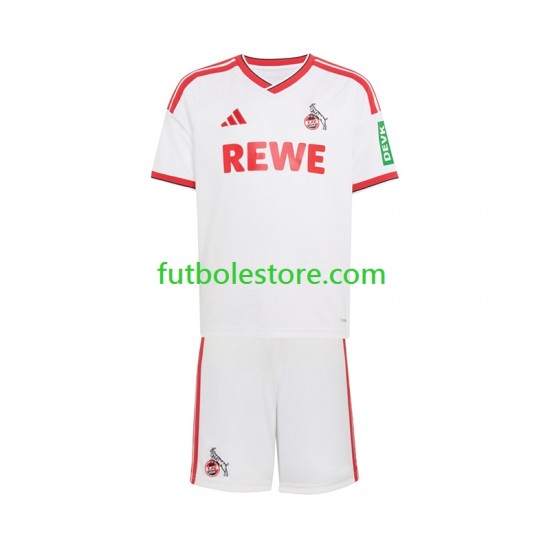 Primera Equipación del FC Köln 2026-2027 Manga Corta para Niño (Camiseta y pantalón)