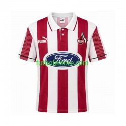 Primera Equipación del FC Köln Retro 1995 1996 Manga Corta para Hombre