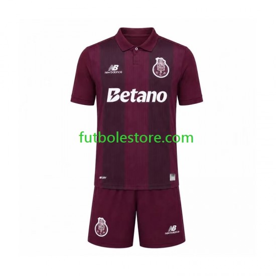 Segunda Equipación del FC Porto 2026-2027 Manga Corta para Niño (Camiseta y pantalón)