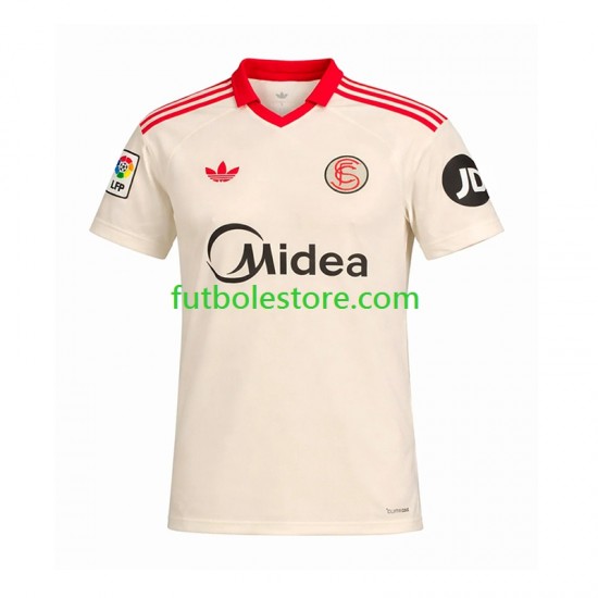 Primera Equipación del Sevilla FC Retro 2025-2026 Manga Corta para Hombre