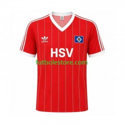 Segunda Equipación del Hamburger SV Retro 1983 Manga Corta para Hombre