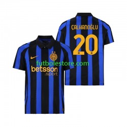 Primera Equipación del Inter Milan Hakan Calhanoglu 20 2026-2027 Manga Corta para Hombre