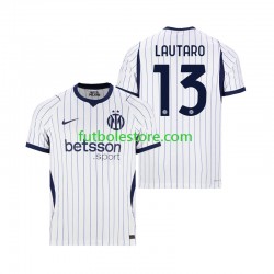 Segunda Equipación del Inter Milan Lautaro Martinez 13 2026-2027 Manga Corta para Hombre