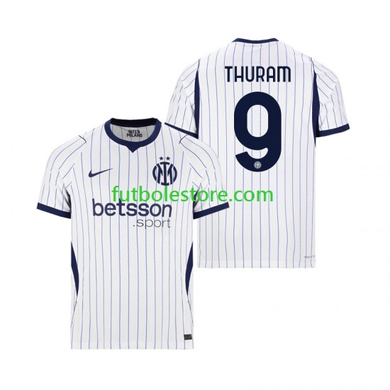 Segunda Equipación del Inter Milan Marcus Thuram 9 2026-2027 Manga Corta para Hombre