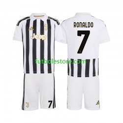 Primera Equipación del Juventus Cristiano Ronaldo 7 2026-2027 Manga Corta para Niño (Camiseta y pantalón)