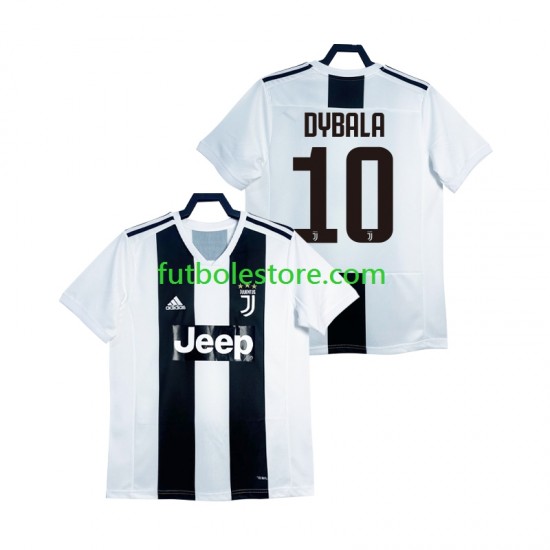 Primera Equipación del Juventus DYBALA 21 Retro 2018 2019 Manga Corta para Hombre