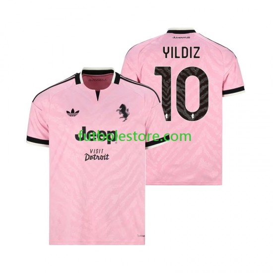 Segunda Equipación del Juventus Kenan Yildiz 10 2026-2027 Manga Corta para Hombre