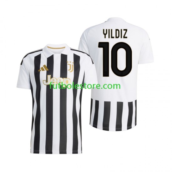Primera Equipación del Juventus Kenan Yildiz 10 2026-2027 Manga Corta para Hombre
