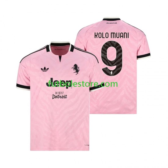 Segunda Equipación del Juventus Randal Kolo Muani 9 2026-2027 Manga Corta para Hombre