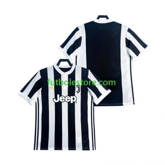 Primera Equipación del Juventus Retro 2017 2018 Manga Corta para Hombre