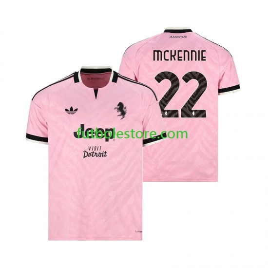 Segunda Equipación del Juventus Weston McKennie 22 2026-2027 Manga Corta para Hombre