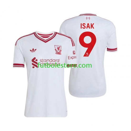 Segunda Equipación del Liverpool Alexander Isak 9 2026-2027 Manga Corta para Hombre