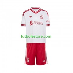 Segunda Equipación del Liverpool 2026-2027 Manga Corta para Niño (Camiseta y pantalón)