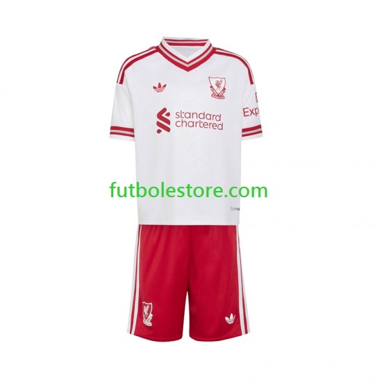 Segunda Equipación del Liverpool 2026-2027 Manga Corta para Niño (Camiseta y pantalón)