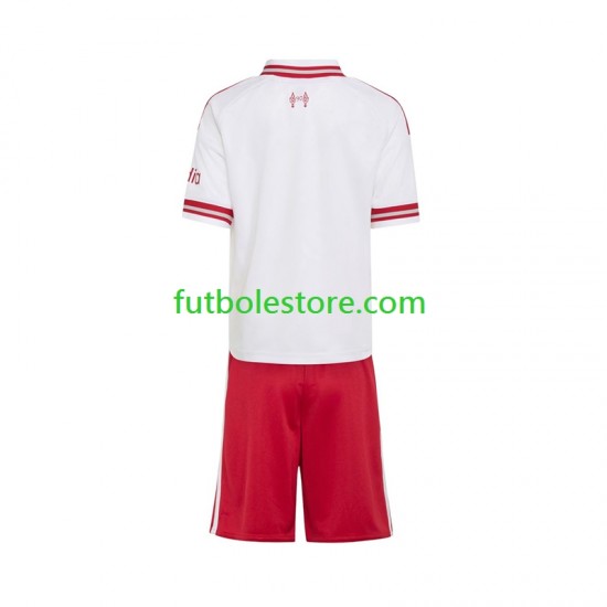 Segunda Equipación del Liverpool 2026-2027 Manga Corta para Niño (Camiseta y pantalón)