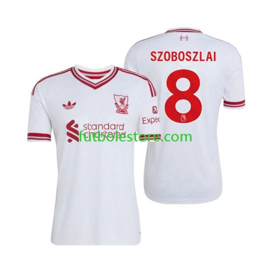 Segunda Equipación del Liverpool Dominik Szoboszlai 8 2026-2027 Manga Corta para Hombre