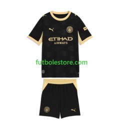 Segunda Equipación del Manchester City 2026-2027 Manga Corta para Niño (Camiseta y pantalón)