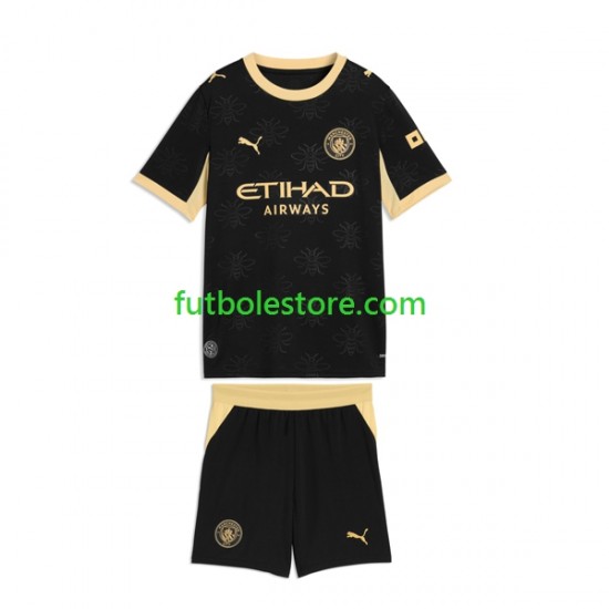 Segunda Equipación del Manchester City 2026-2027 Manga Corta para Niño (Camiseta y pantalón)